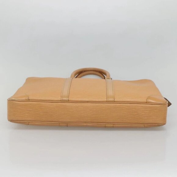 LOUIS VUITTON Epi Porte Documents Voyage Bag Winnipeg Beige LV Auth bs27743 - Picture 5 of 16
